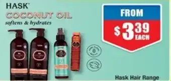 Chemist Warehouse Hask Hair Range offer