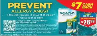 Chemist Warehouse NASONEX ALLERGY  280 doses offer