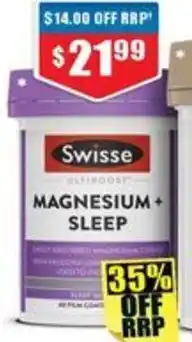 Chemist Warehouse Swisse MAGNESIUM+ SLEEP offer