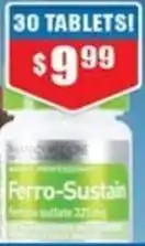 Chemist Warehouse Wagner Professional Ferro-Sustain 30 Modified Release Tablets offer