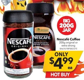 Cheap as Chips Nescafé Coffee 200g offer