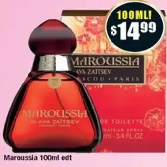 Chemist Warehouse Maroussia 100ml edt offer