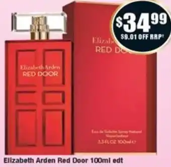 Chemist Warehouse Elizabeth Arden Red Door 100ml edt offer