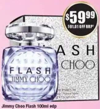 Chemist Warehouse Jimmy Choo Flash 100ml edp offer