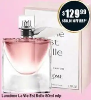 Chemist Warehouse Lancôme La Vie Est Belle 50ml edp offer