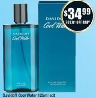 Chemist Warehouse Davidoff Cool Water 125ml edt offer