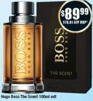 Chemist Warehouse Hugo Boss The Scent 100ml edt offer