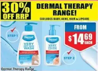 Chemist Warehouse Dermal Therapy Range offer