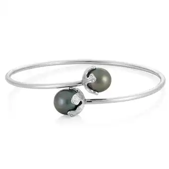 Shiels Tahitian 9-10mm pearl bangle 60mm diameter offer