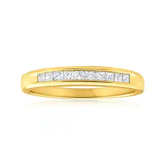 Shiels 9ct yellow gold diamond charming ring offer