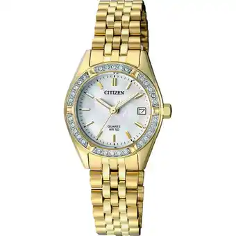 Shiels Citizen eu6062-50d crystal set womens watch offer