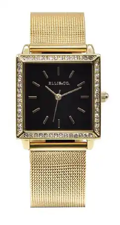 Shiels Ellis & co jayde stainless steel mesh womens watch offer