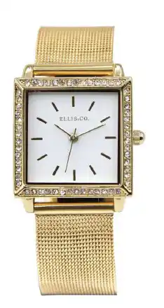 Shiels Ellis & co jayde stone set stainless steel womens watch offer