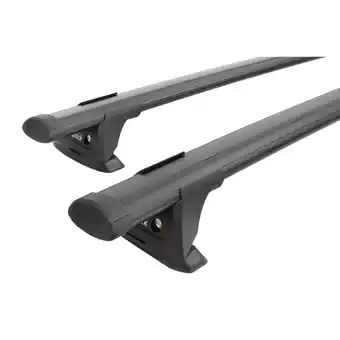 SuperCheap Auto Prorack Aero Bar Roof Racks Pair 1350mm S17B Black offer