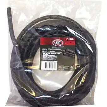SuperCheap Auto SCA Corrugated Split Tubing - 10mm x 10m offer