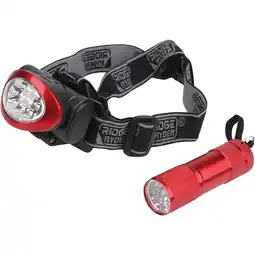 SuperCheap Auto Ridge Ryder Headlamp & Torch Combo offer