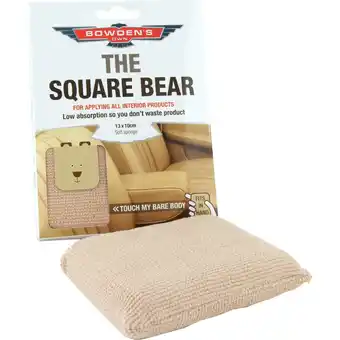 SuperCheap Auto Bowden's Own Square Bear Applicator Pad offer