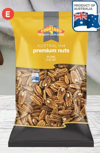 Foodland Foodland Premium Pecans Nuts 375g offer