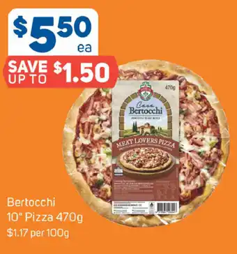 Foodland Bertocchi 10" Pizza 470g offer