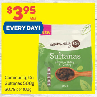 Community Co Sultanas 500g