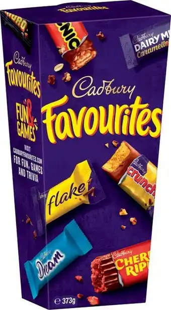 IGA Cadbury Favourites Chocolate Gift Box or Lindt Lindor 147-373g Selected Varieties offer