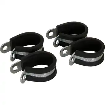 SuperCheap Auto Calibre 27mm Rubber Lined P-Clamps offer