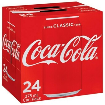 IGA Coca-Cola, Sprite or Fanta 24x375mL Selected Varieties offer
