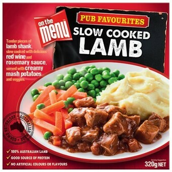 IGA On The Menu Frozen Meal 320g Selected Varieties offer