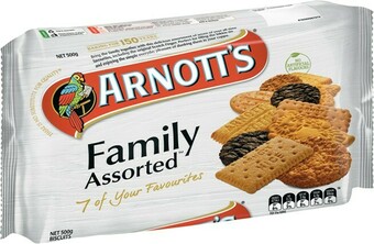 IGA Arnott’s Family Assorted Biscuits 500g offer
