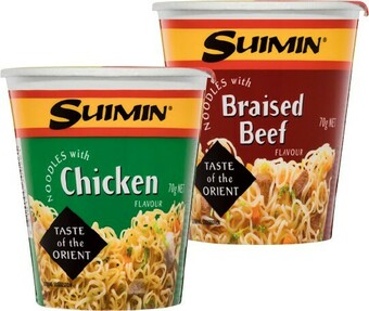 IGA Suimin Cup Noodles 50-70g Selected Varieties offer