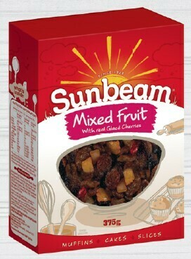 IGA Sunbeam Mixed Fruit, Australian Raisins 375g or Currants 300g offer