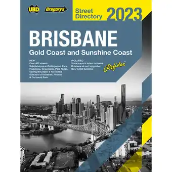 UBD Street Directory Brisbane 67th 2023