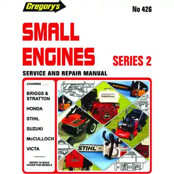 Gregory's Service and Repair Manual Small Engines - 426