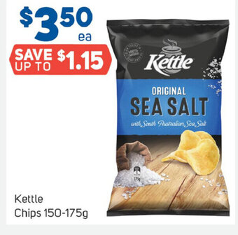 Foodland Kettle Chips 150-175g offer