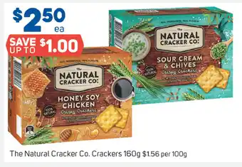 Foodland The Natural Cracker Co. Cracker 160g offer