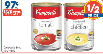 Foodland Campbell's Soup 400-430g offer
