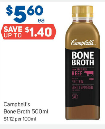 Foodland Campbell's Bone Broth 500ml offer