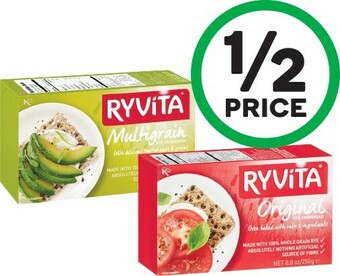 Woolworths Ryvita Crispbread 250g offer