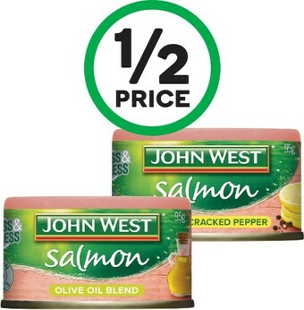 Woolworths John West Salmon Tempters 95g offer