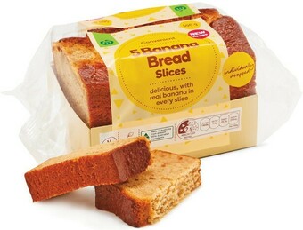 Woolworths Sliced Banana Bread or Carrot, Sultana & Walnut Cake Varieties 500g
