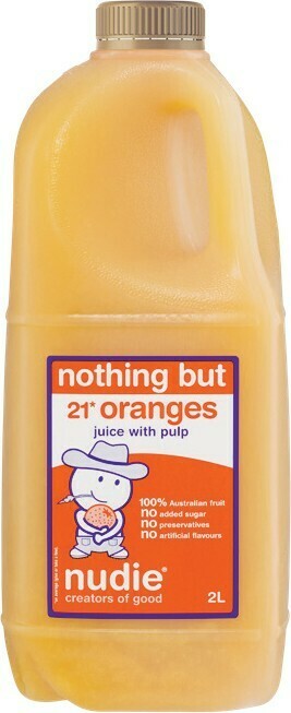 Woolworths Nudie Orange Juice 2 Litre – From the Fridge offer