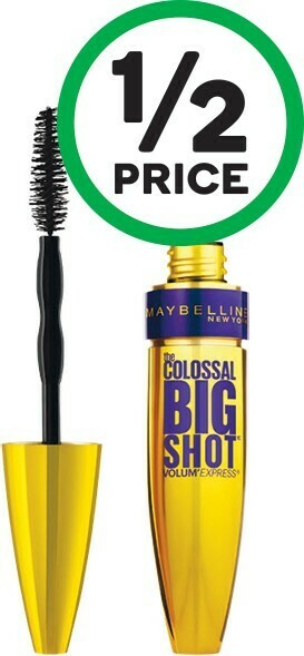 Woolworths Maybelline Colossal Big Shot Volumizing Mascara 9.5ml offer
