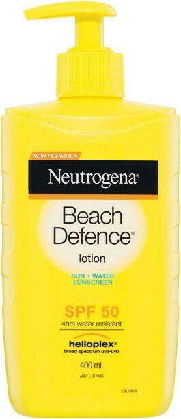 Woolworths Neutrogena Beach Defence Lotion SPF 50 400ml** offer