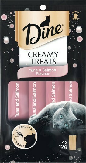 Woolworths Dine Creamy Cat Treats 4 x 12g offer