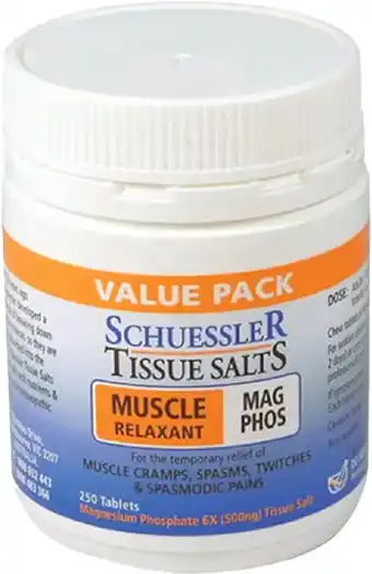 healthylife Schuessler Tissue Salts Mag Phos Muscle Relaxant 250 Tablets offer