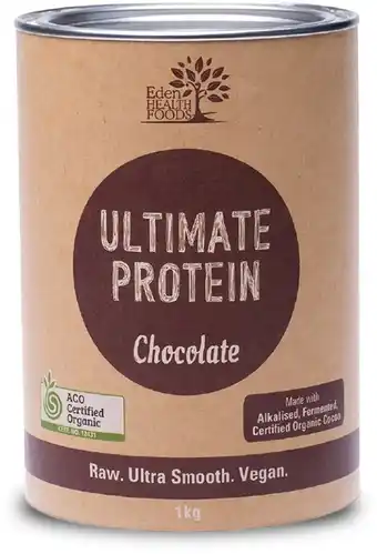 healthylife Eden Healthfoods Ultimate Vegan Protein Chocolate 1kg offer