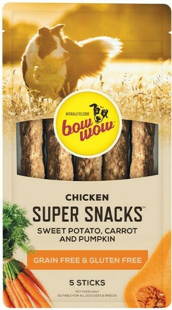 Woolworths Bow Wow Chicken Super Snacks Pk 5 offer