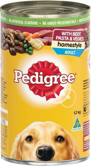 Woolworths Pedigree Wet Dog Food 1.2 kg offer