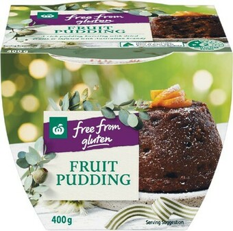 Free From Gluten Fruit Pudding 400g