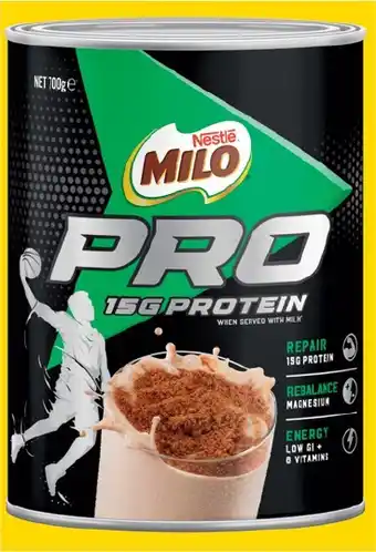 IGA Nestlé Milo Pro 700g offer